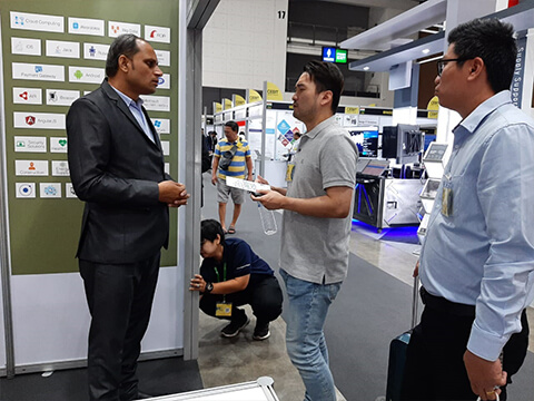 IT Creations in Cebit Asean Thailand 2019